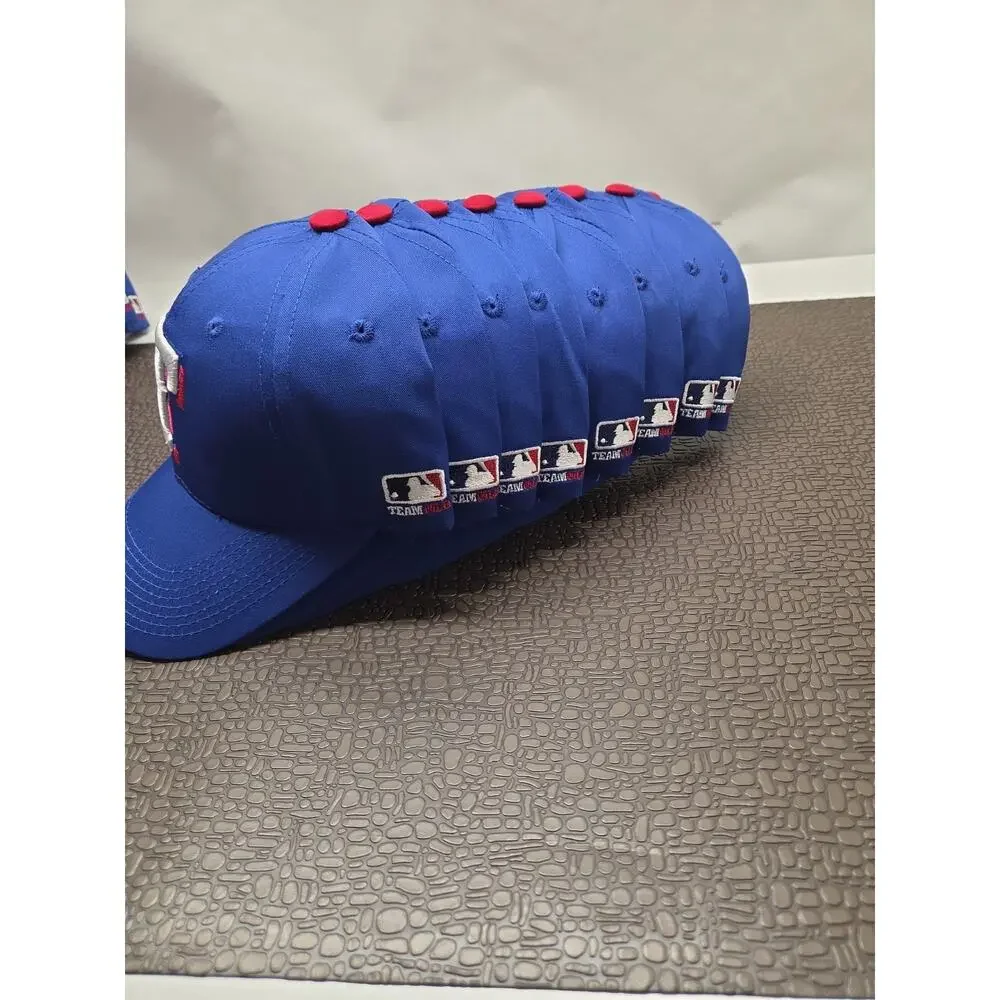 Texas Rangers Strapback Cap youth Blue White MLB Baseball OC Sports
